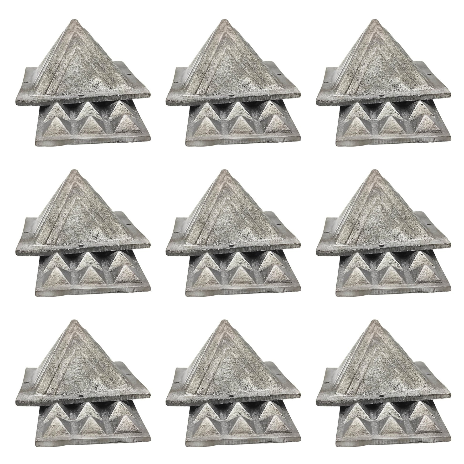 Lead Pyramid 2.5inch Missing Corner or Cut in South West Kitchen, Toilet, Main Door, Entrance Vastu Dosha Remedies For Home, Office, Plot, Factory - plusvalueindia
