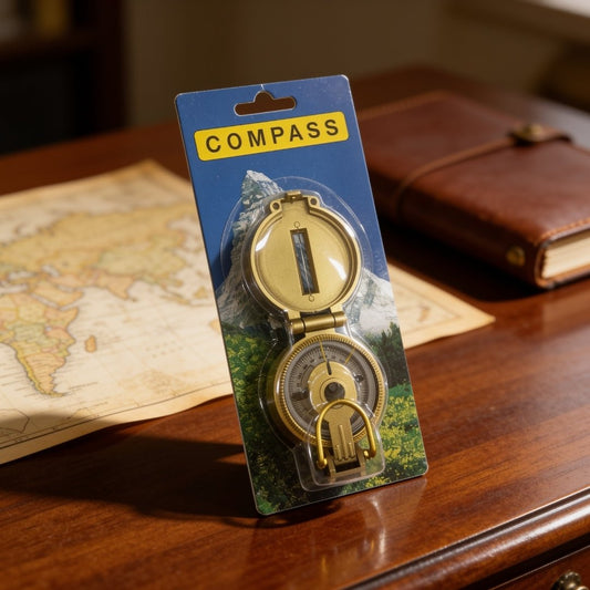 Lensatic Magnetic Compass for positive energy & good luck