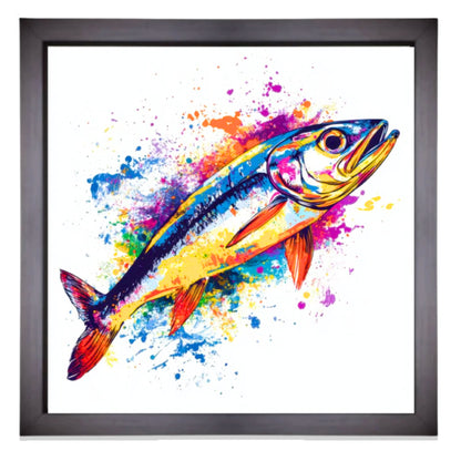 Lucky Fish Painting on Canvas for positive energy & good luck
