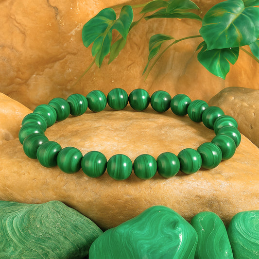 malachite bracelet 8mm