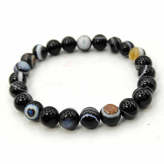 Natural Evil Eye Bracelet
