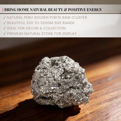Pyrite Stone Raw Cluster [Attracting Money Fast, Business Luck - Spectacular Results] - plusvalueindia