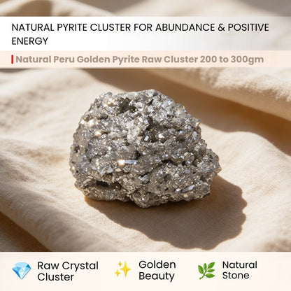 Pyrite Stone Raw Cluster [Attracting Money Fast, Business Luck - Spectacular Results] - plusvalueindia