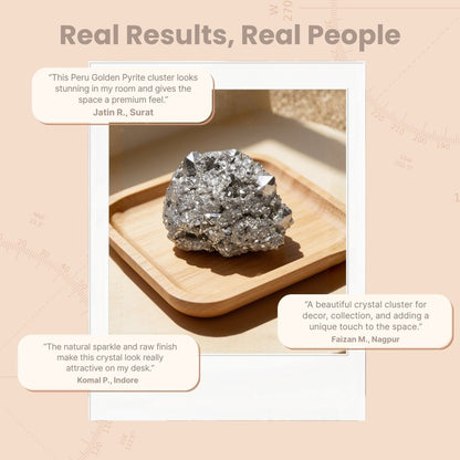Pyrite Stone Raw Cluster [Attracting Money Fast, Business Luck - Spectacular Results] - plusvalueindia