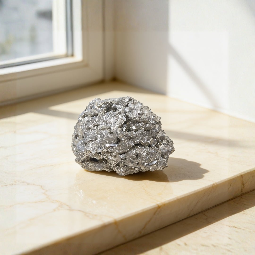 Pyrite Stone Raw Cluster [Attracting Money Fast, Business Luck - Spectacular Results] - plusvalueindia