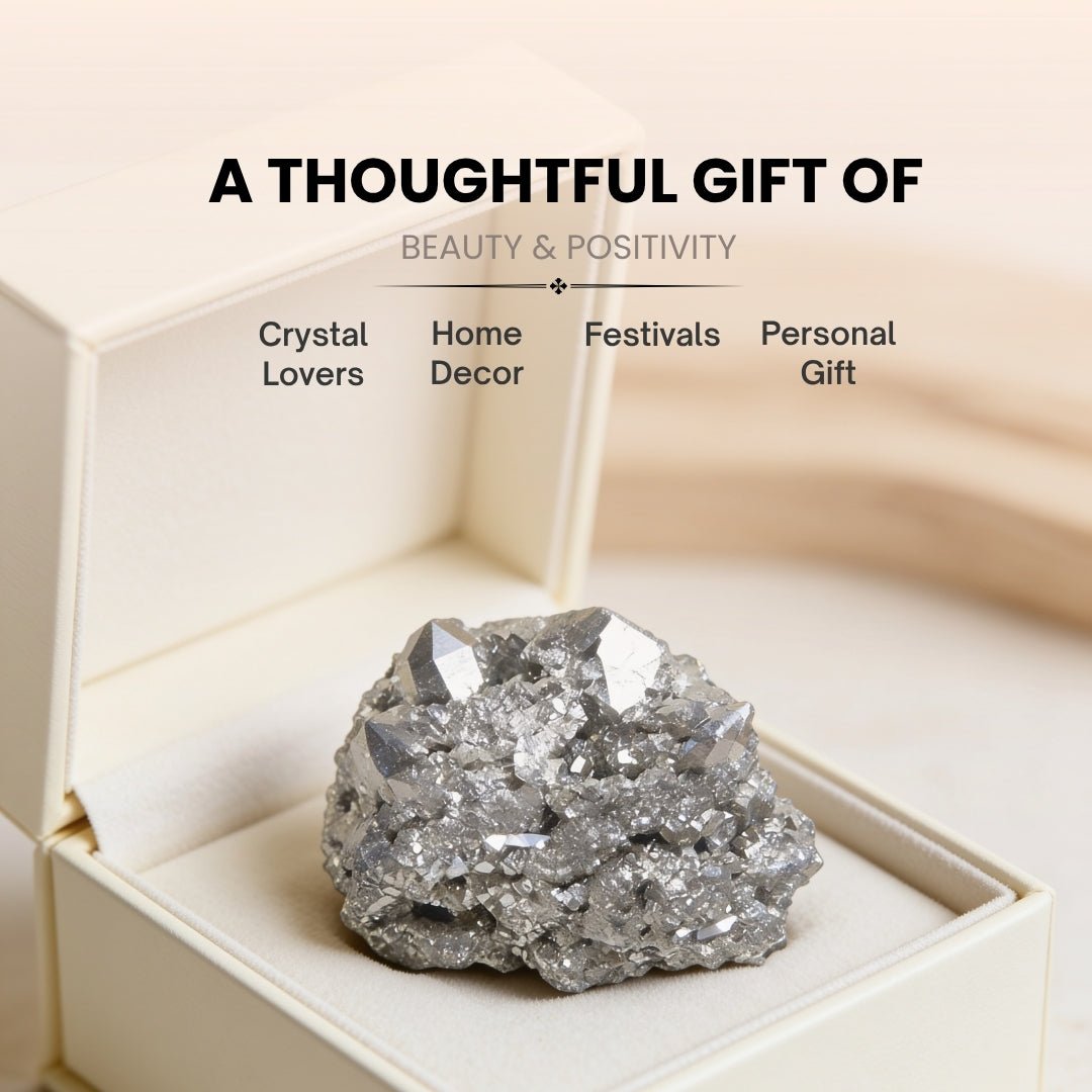 Pyrite Stone Raw Cluster [Attracting Money Fast, Business Luck - Spectacular Results] - plusvalueindia