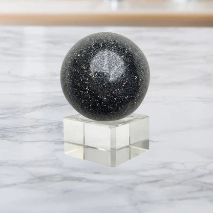 Natural Rare Hematite Crystal Quartz Polished Ball Sphere - plusvalueindia