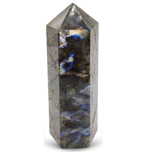 Natural Rare Labradorite Jumbo Wand Pencil