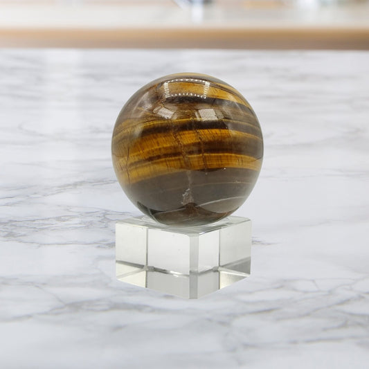 Natural-Tiger-Eye-Ball -Sphere