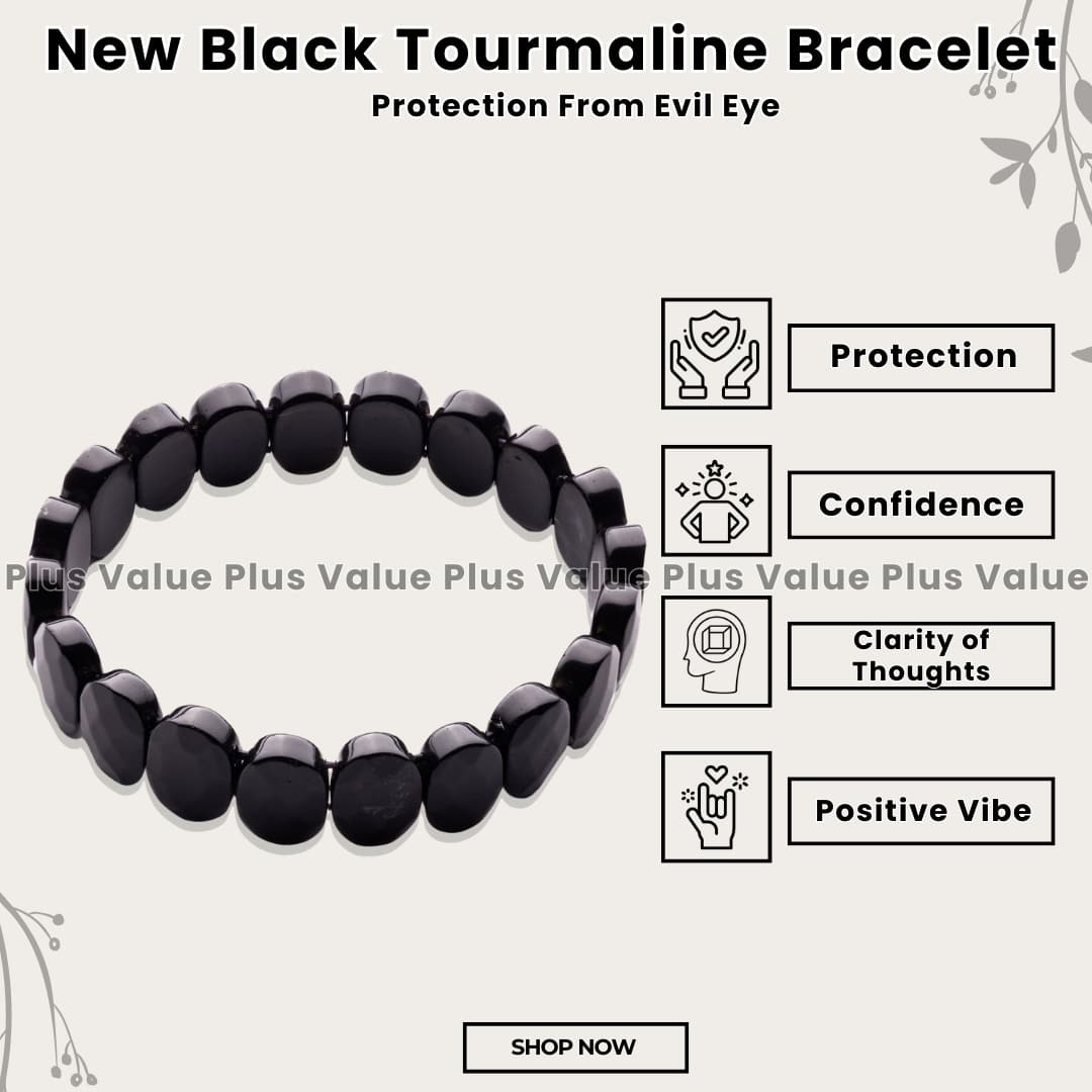 New Black Tourmaline Bracelet