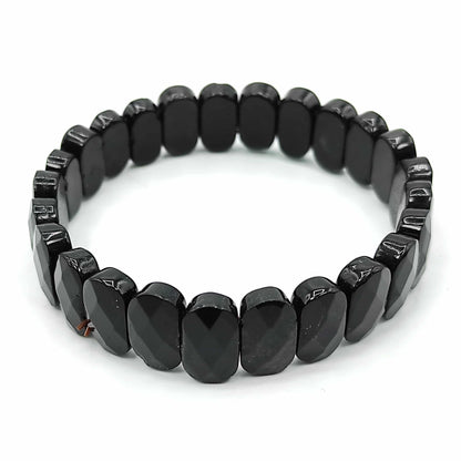 New Black Tourmaline Bracelet Reiki Healing Crystal