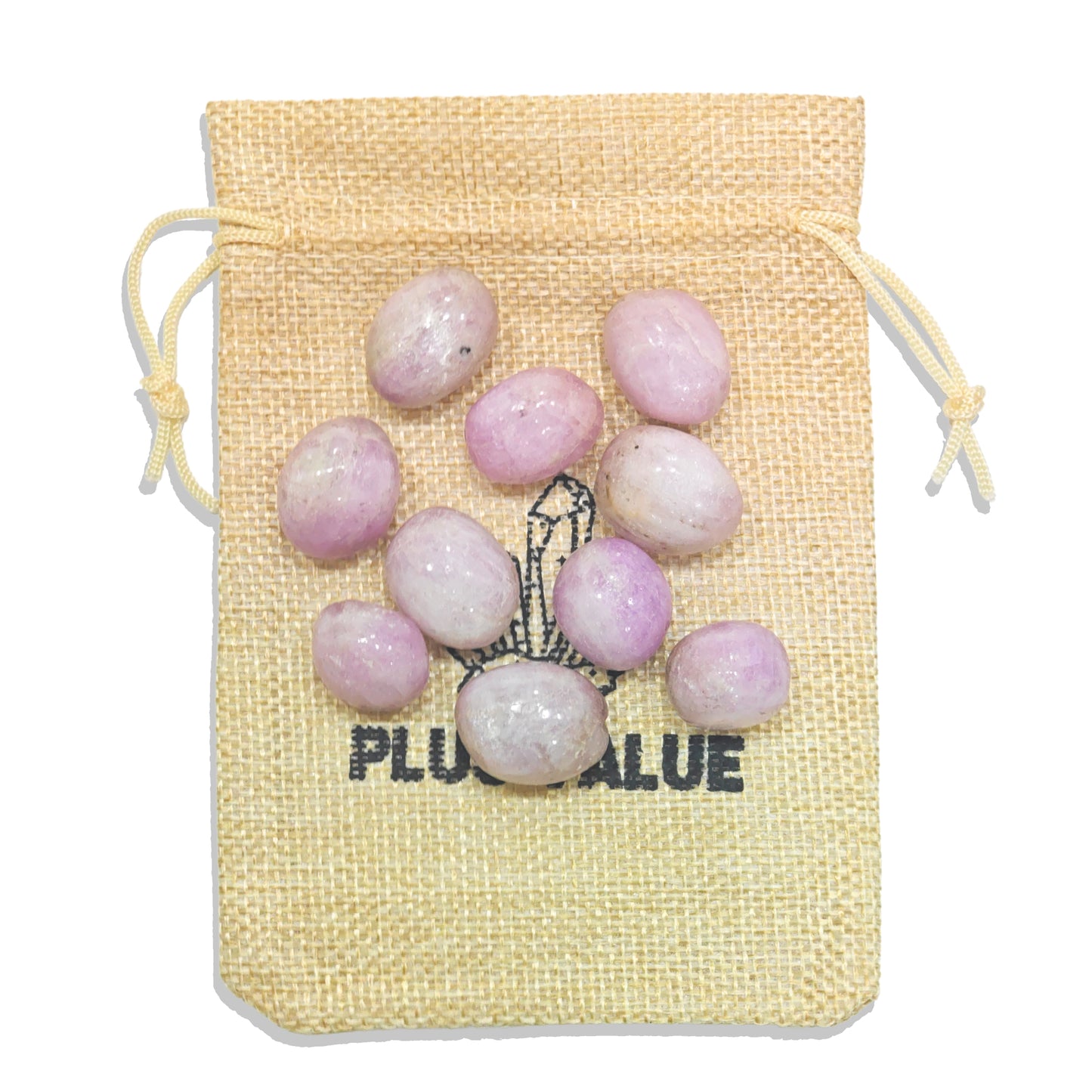 Pink Kunzite Tumbled Stone Pebbles