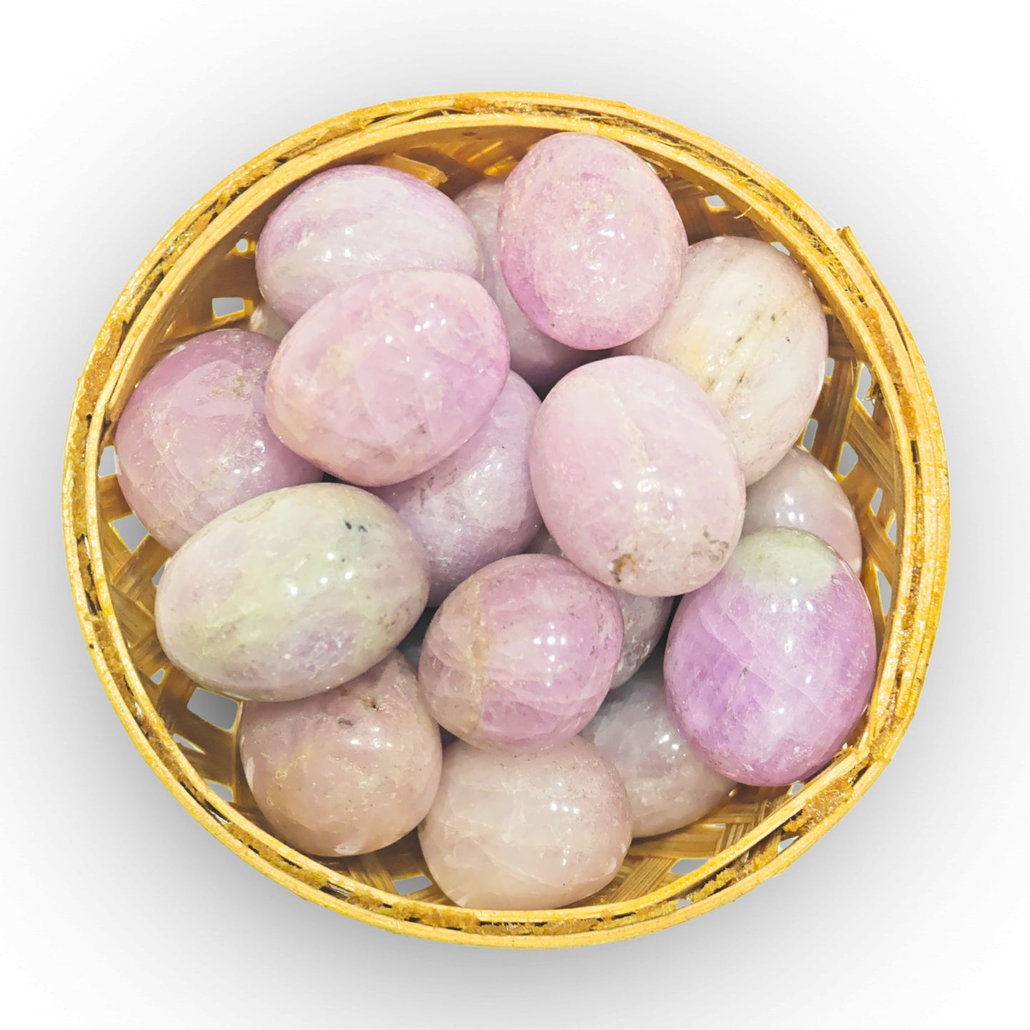 Pink Kunzite Tumbled Stone Pebbles