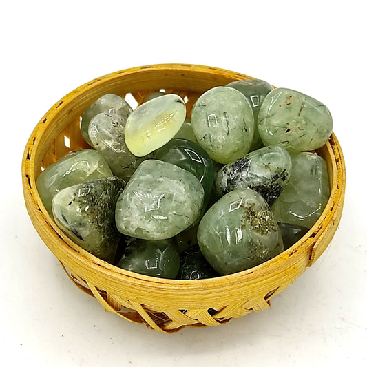 Prehnite Tumbled Stone Pebbles 200grams