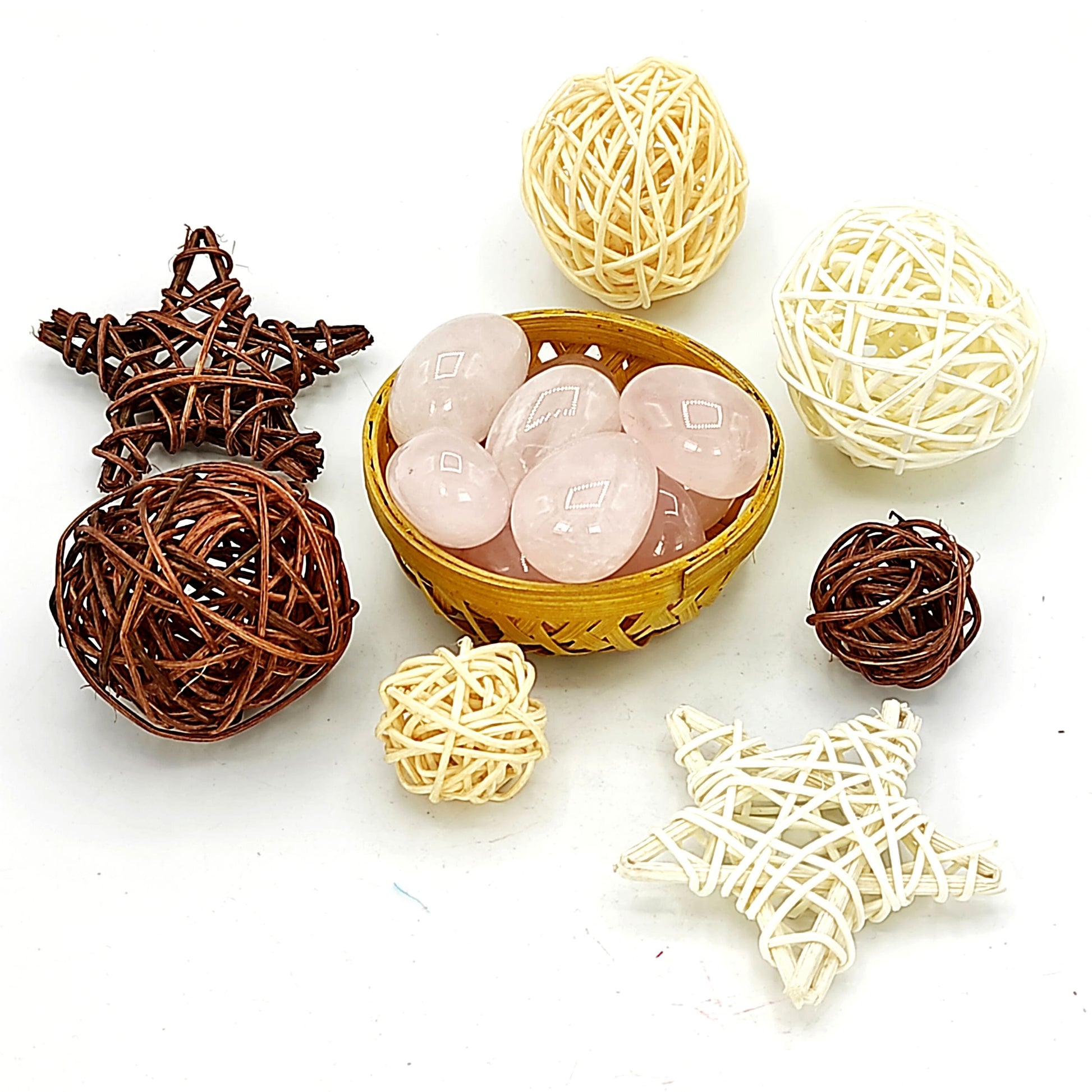 Rose Quartz Tumbled AAA+ Stone