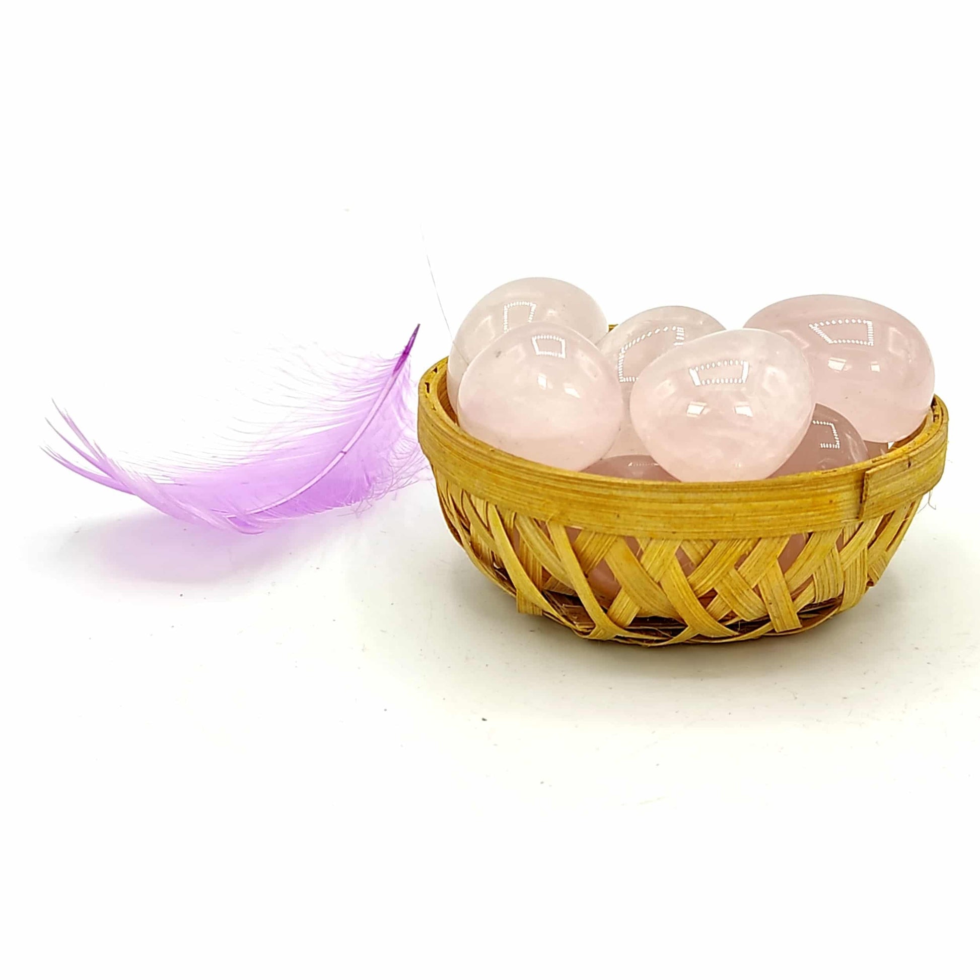 Rose Quartz Tumbled AAA+ Stone