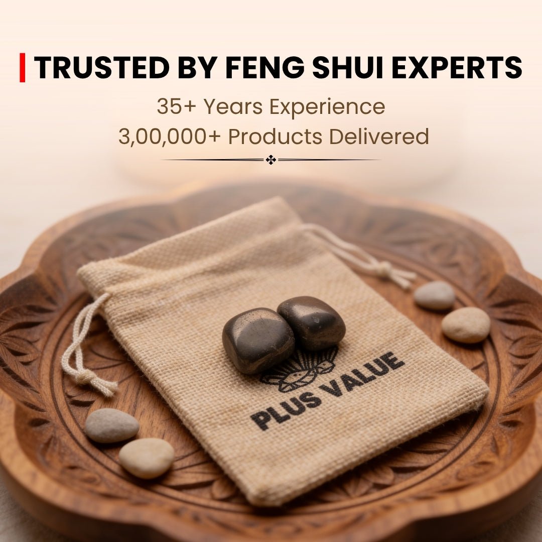 Pyrite Tumbled Stone Pebbles (Wealth Attraction, Money & Prosperity) - plusvalueindia