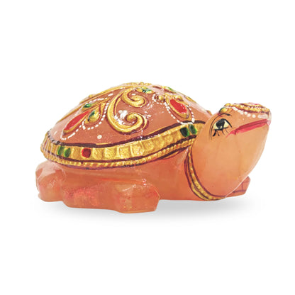 Beautiful Rose Quartz Tortoise 3" For Shop & Showroom