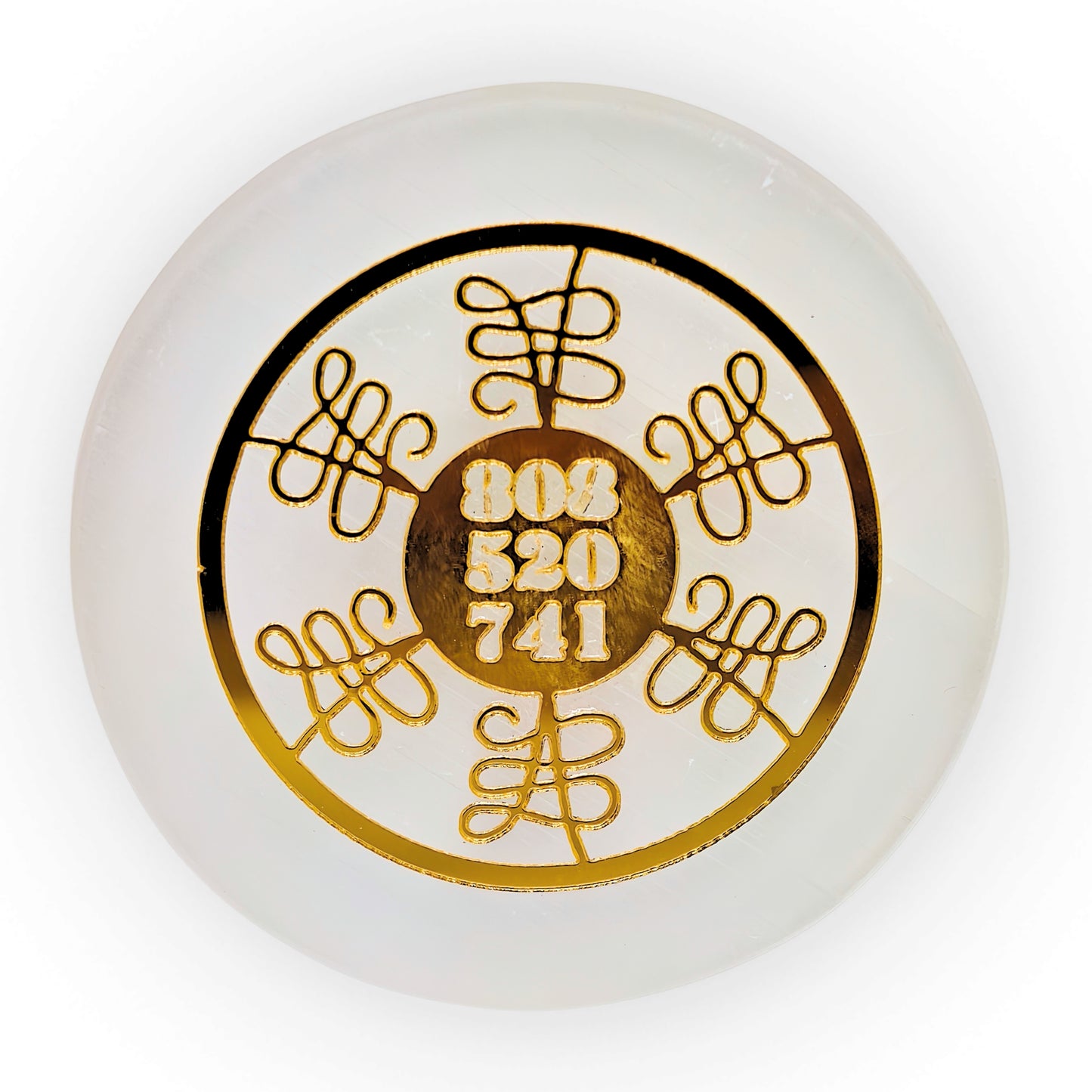 Selenite Square/Round Charging Plate - Crystal Cleansing & Charging - Reiki Healing Crystal Aura Chakra