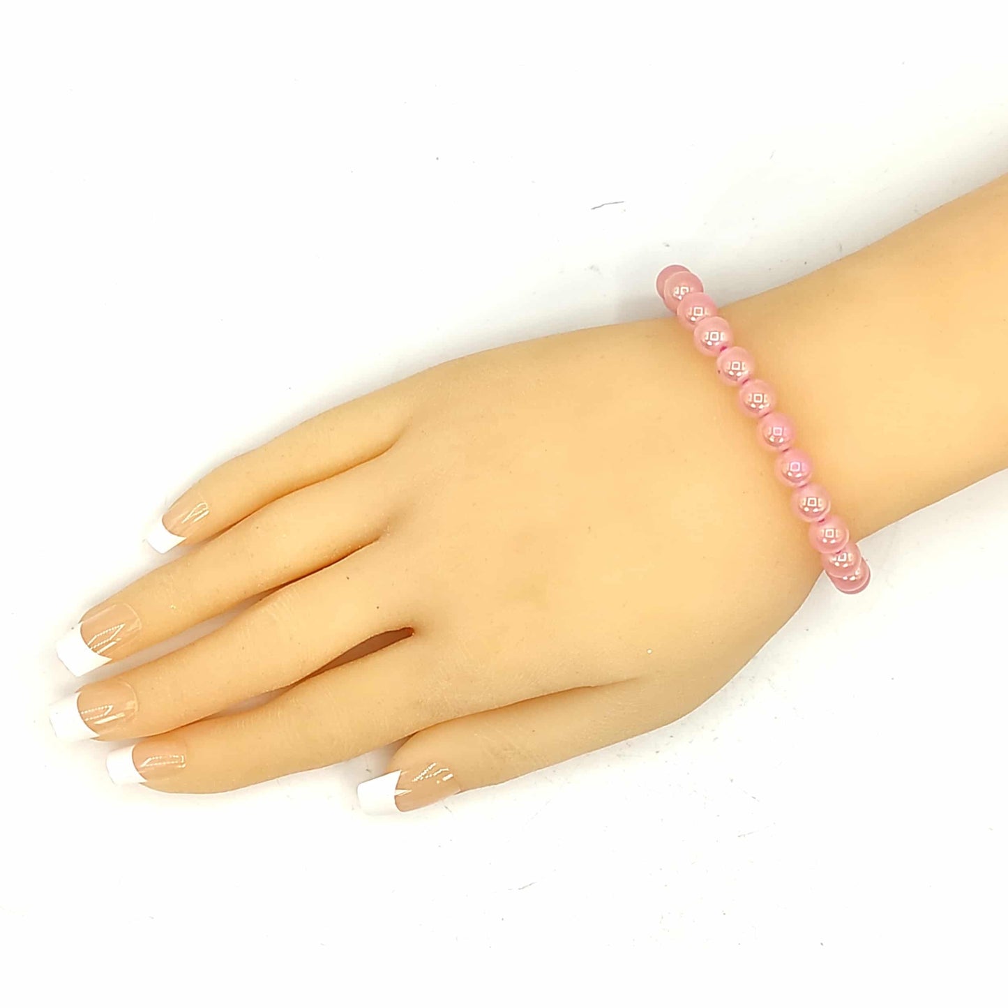 Titanium Aura Rose Quartz Firing Bracelet