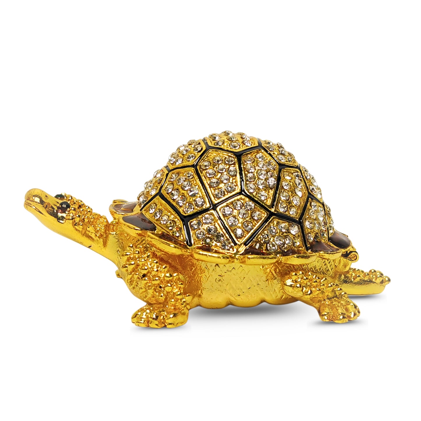 Feng Shui Bejeweled Tortoise for Personal Wish Fulfillment