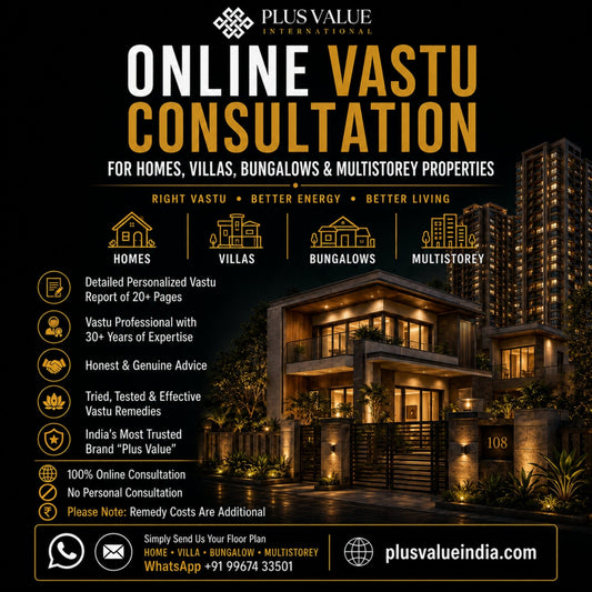 online Vastu consultation for villas, bungalows and row houses via email and WhatsApp