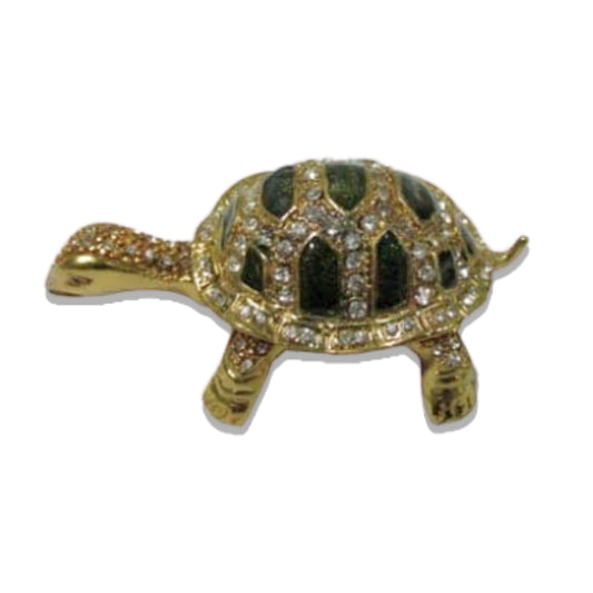 Buy Vastu Fengshui Bejeweled Tortoise for Personal Wish Fulfilling