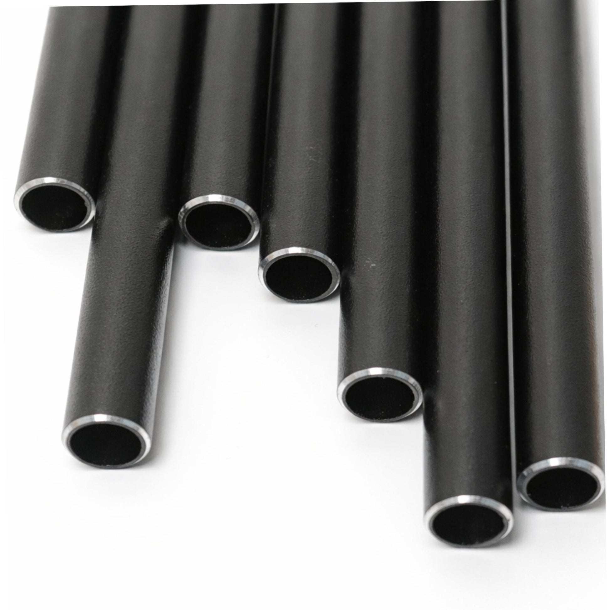 Feng Shui Metal Wind Chime Seven 7 Rods Pipes Windchime for Home Office Positive Energy for Balcony Bedroom Excellent Sound [29.5inch / 75cm, Black Colour] - plusvalueindia