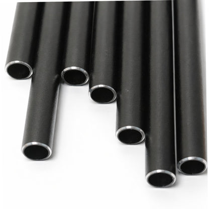 Feng Shui Metal Wind Chime Seven 7 Rods Pipes Windchime for Home Office Positive Energy for Balcony Bedroom Excellent Sound [29.5inch / 75cm, Black Colour] - plusvalueindia