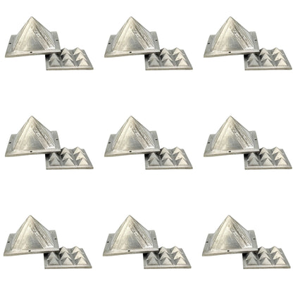 Ishanya Vastu Zinc Pyramid North East Cut, Kitchen, Toilet, Bedroom Vastu Dosh Remedies 2.5 Inches - plusvalueindia