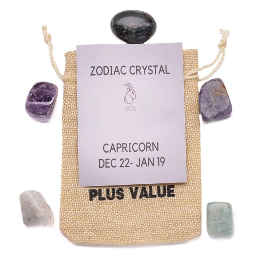 Zodiac Crystal Bag Capricorn Healing