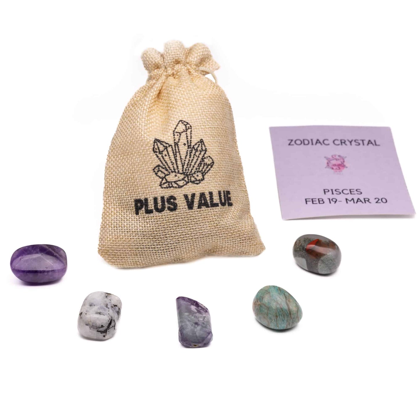 Zodiac Crystal Bag For Pisces Sign