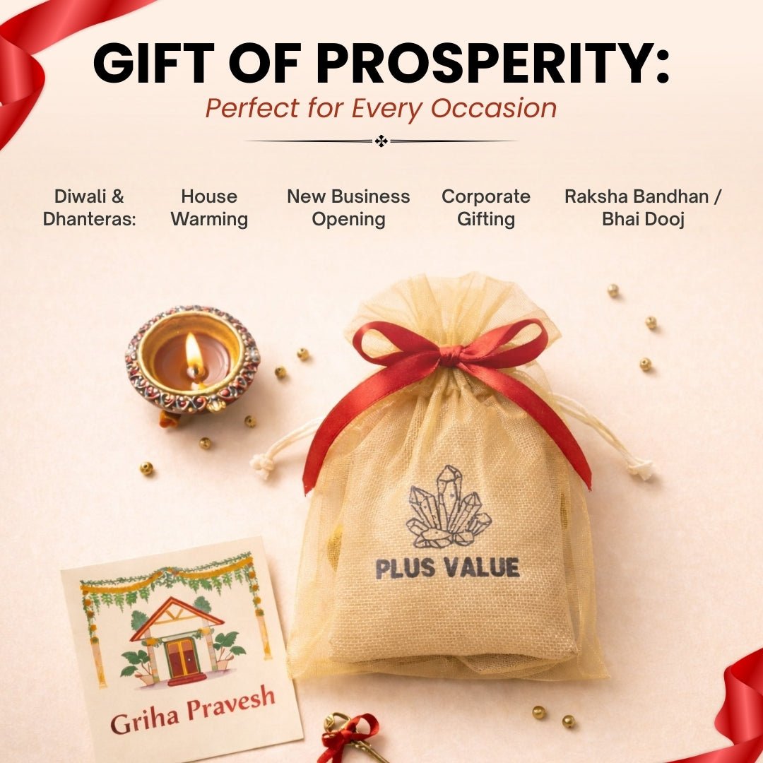 Wealth Abundance Crystal Bag for Prosperity & Good Luck [Best Seller] - plusvalueindia