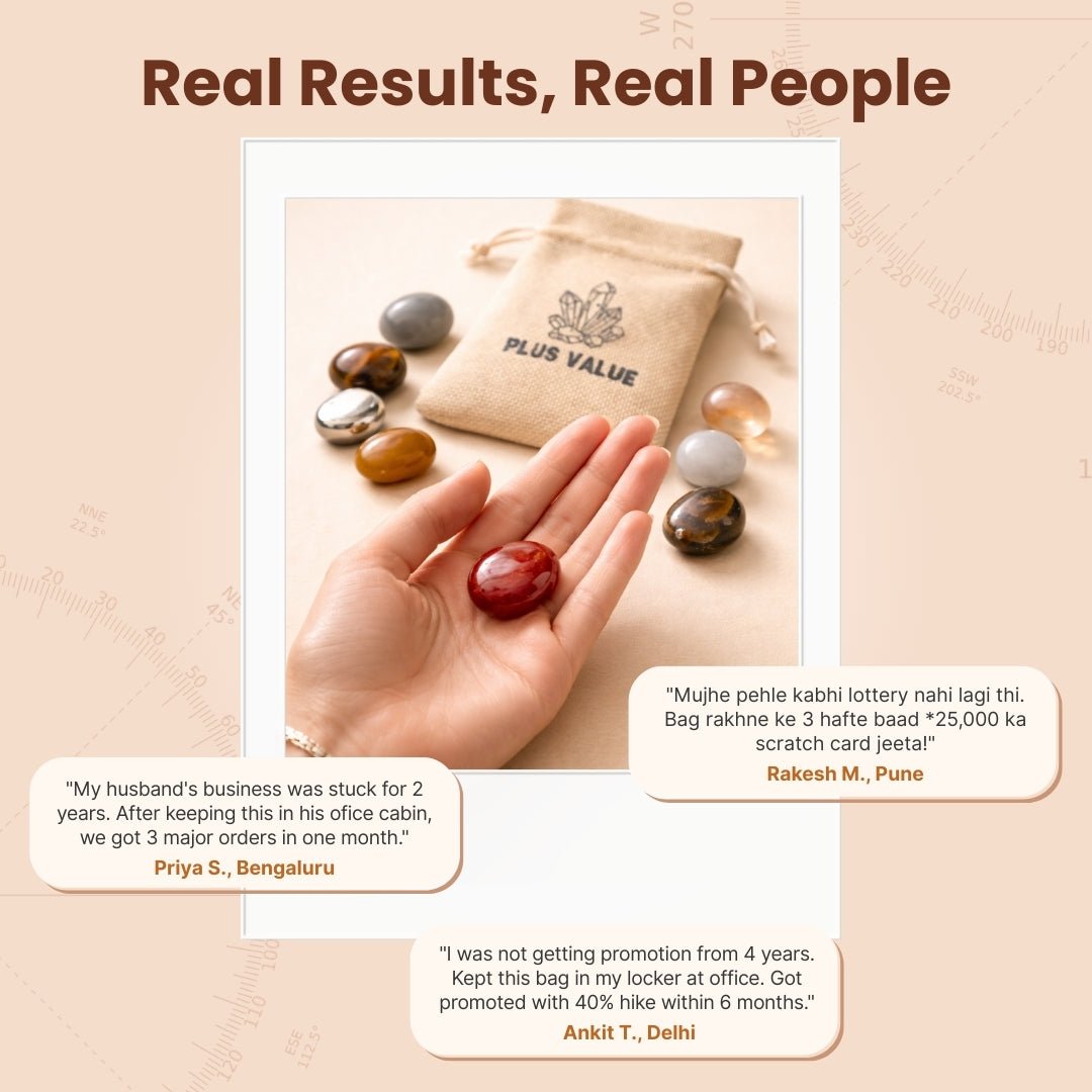 Wealth Abundance Crystal Bag for Prosperity & Good Luck [Best Seller] - plusvalueindia