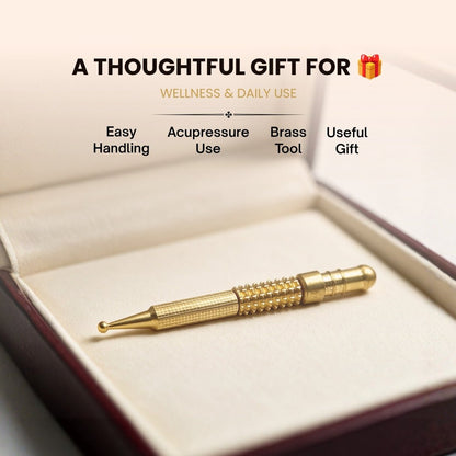 Acupressure Sujok Brass Jimmy - Model-Ikon - Super for Relieving Pain Instantly - plusvalueindia