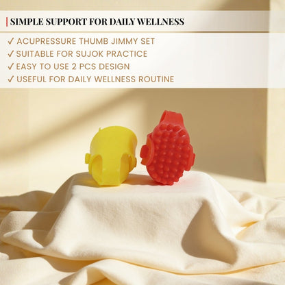 Acupressure Thumb Jimmy 5pcs for Sujok, Acupressure & Massage - plusvalueindia