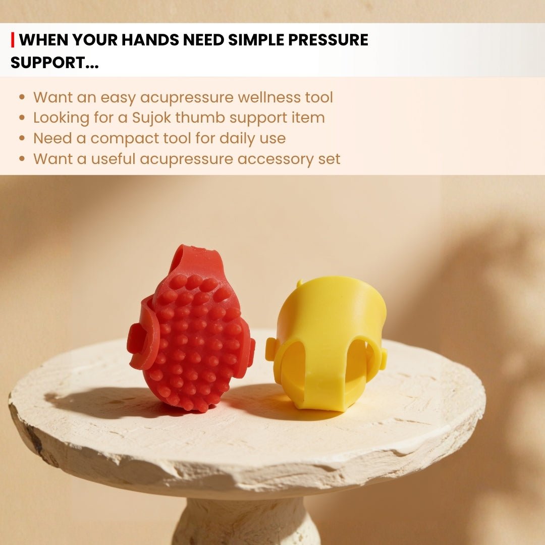 Acupressure Thumb Jimmy 5pcs for Sujok, Acupressure & Massage - plusvalueindia