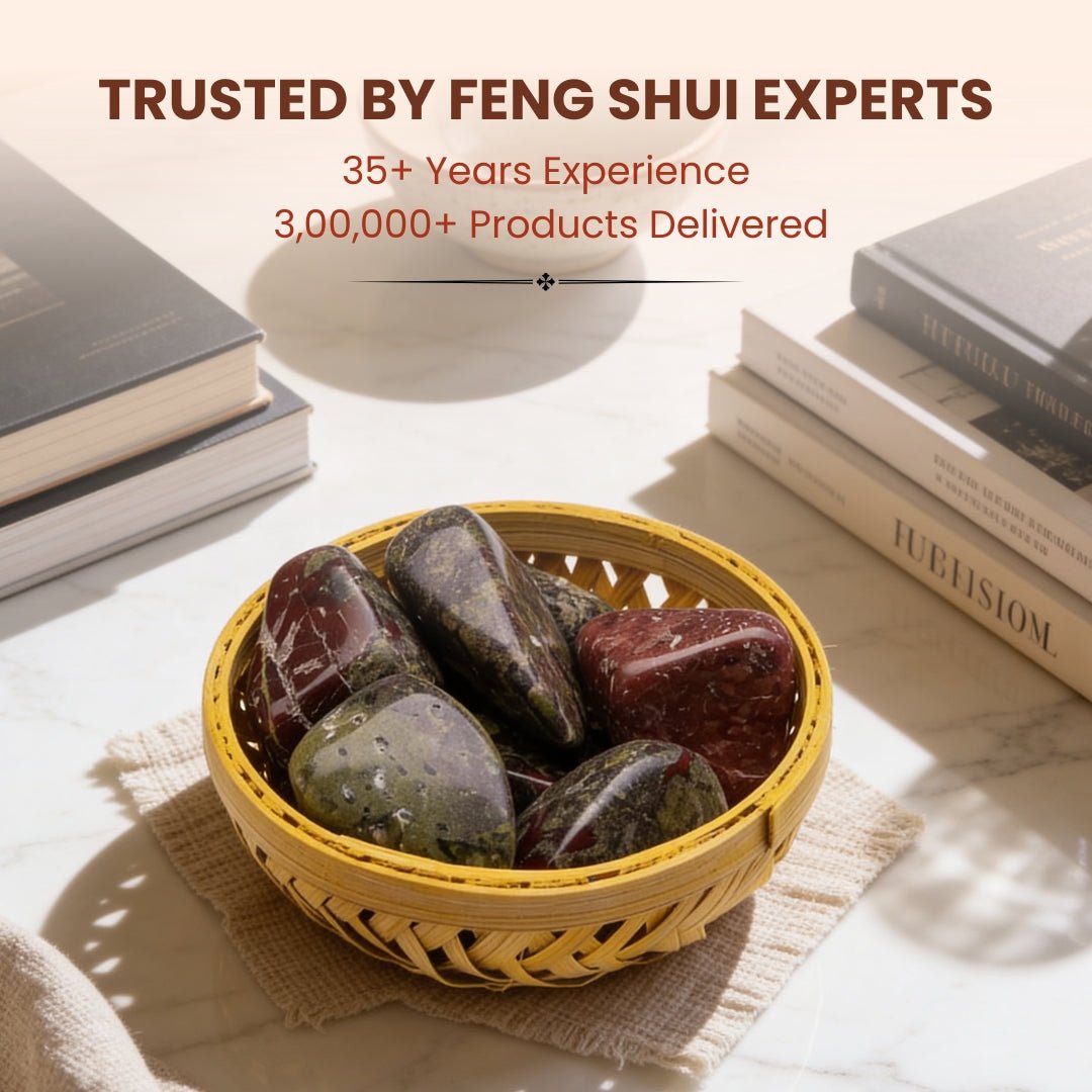 African Bloodstone Tumbled Stone Pebbles - plusvalueindia