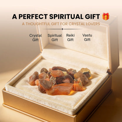 African Carnelian Raw Rock Chunks - Vastu Feng Shui Product Remedies - plusvalueindia