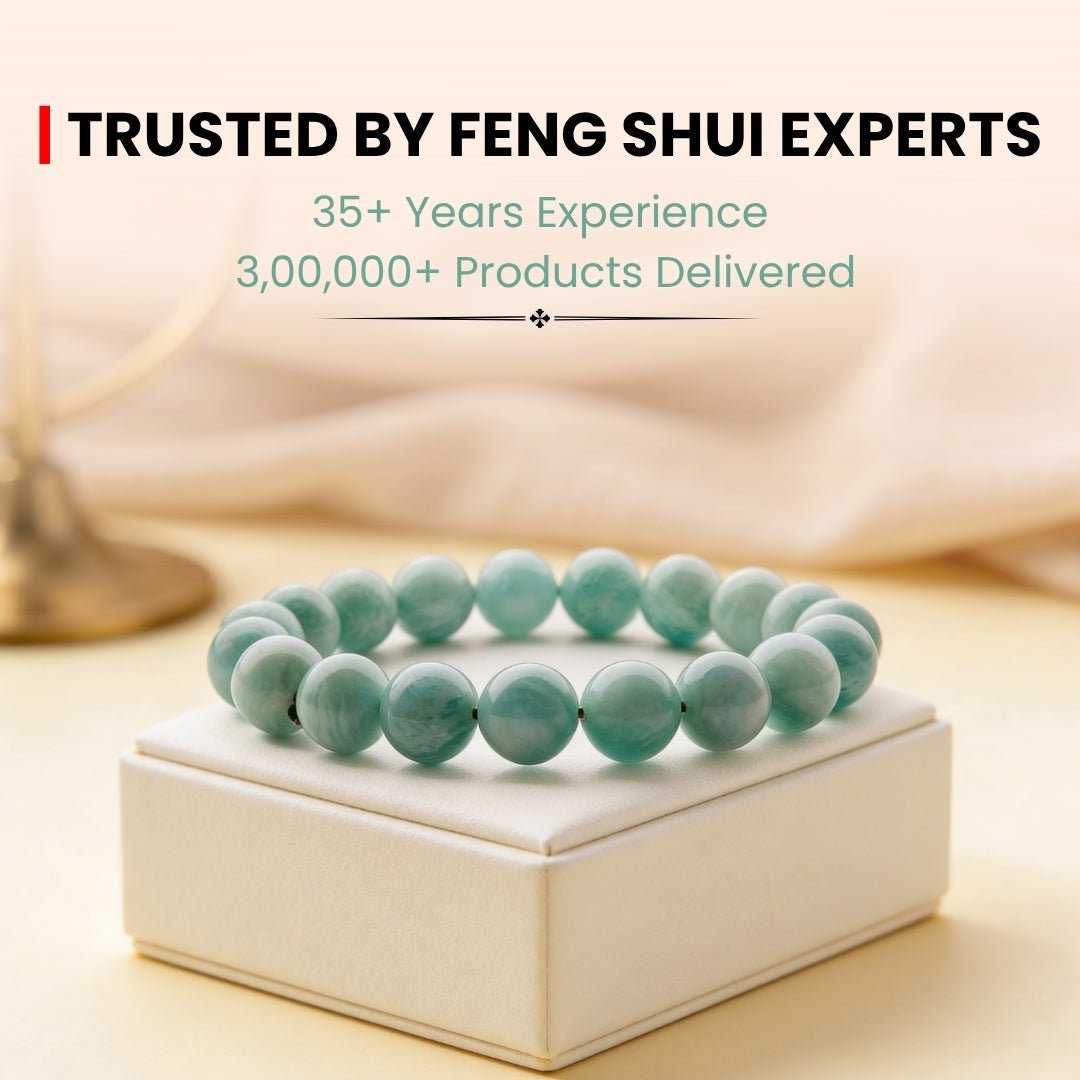 Amazonite Bracelet for Creativity, Recovery & Positivity - plusvalueindia