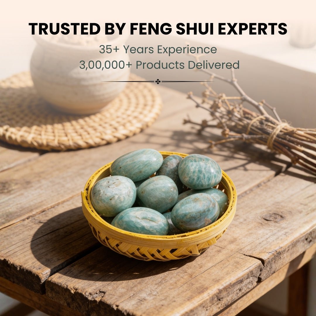 Amazonite Tumbled AAA+ Stone Pebbles - plusvalueindia