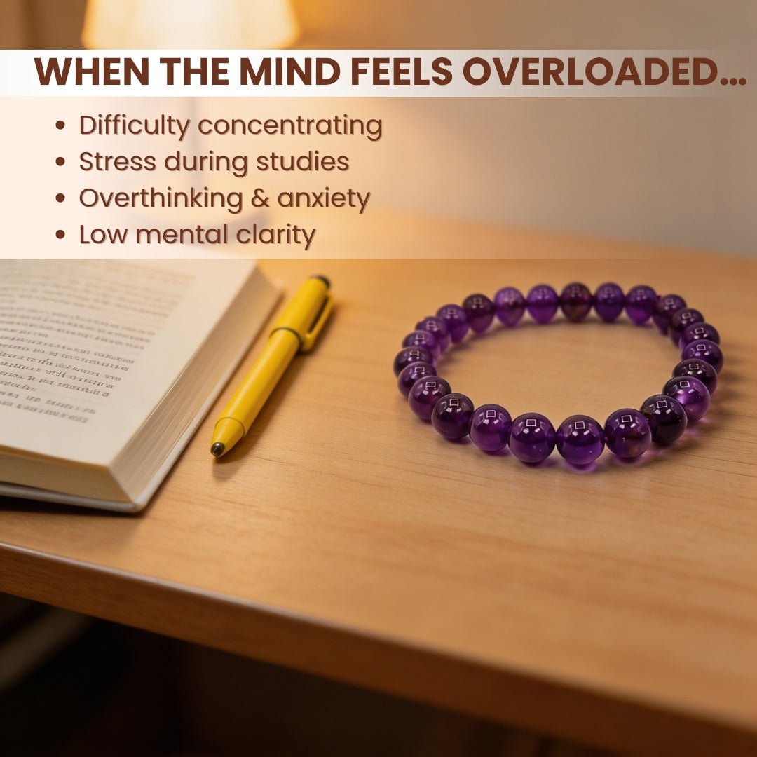 Amethyst Bracelet - plusvalueindia