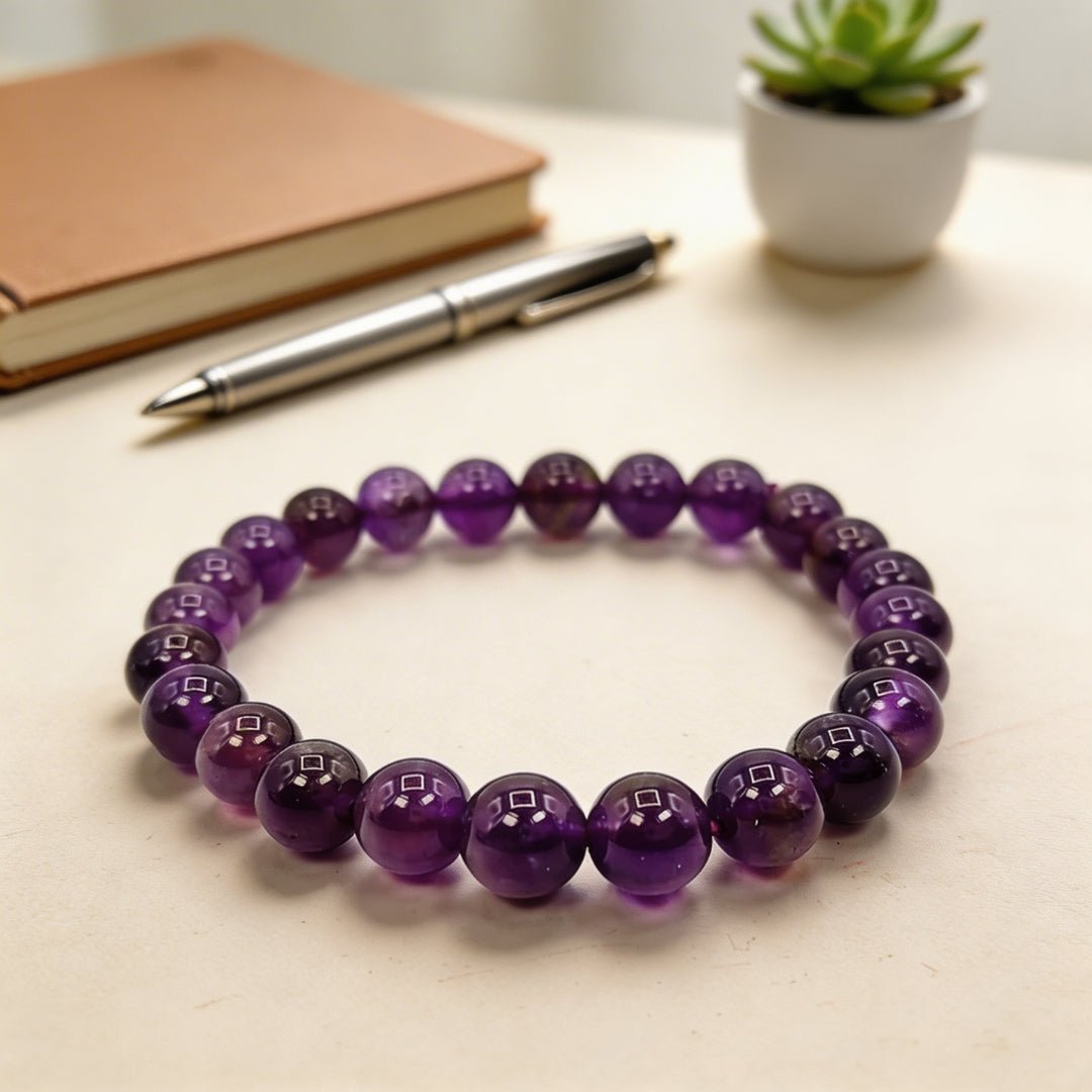 Amethyst Bracelet - plusvalueindia