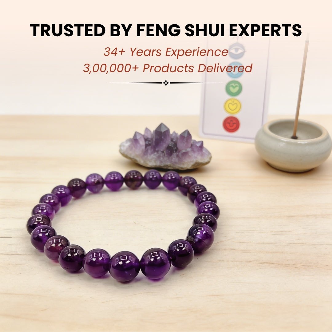 Amethyst Bracelet - plusvalueindia