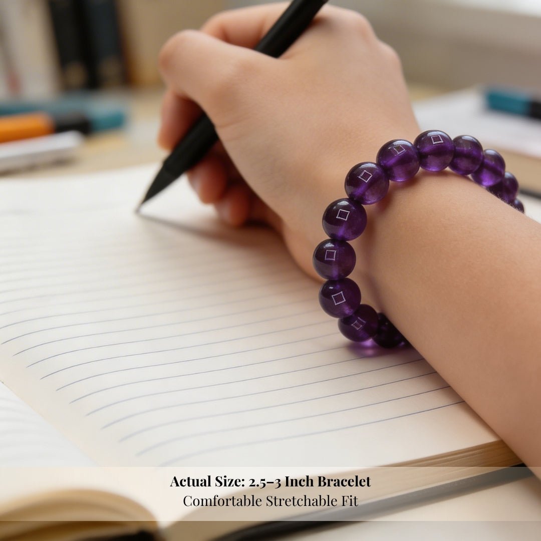 Amethyst Bracelet - plusvalueindia