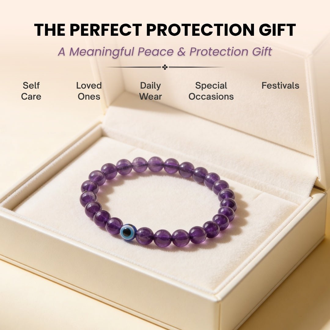Amethyst Bracelet - plusvalueindia