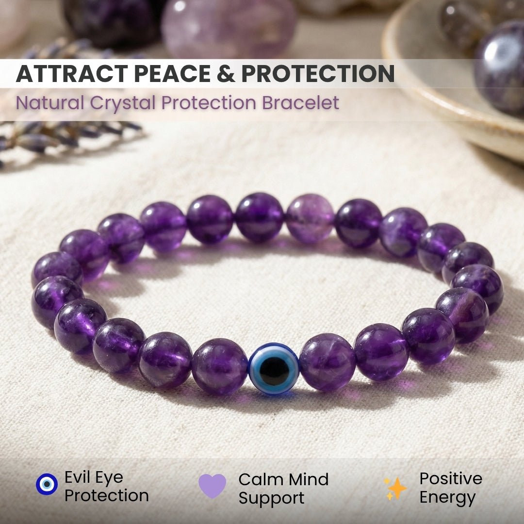 Amethyst Bracelet - plusvalueindia