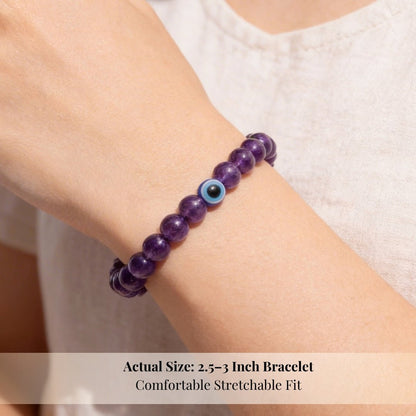 Amethyst Bracelet - plusvalueindia