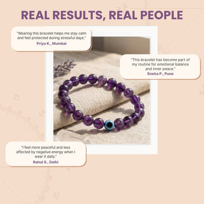 Amethyst Bracelet - plusvalueindia