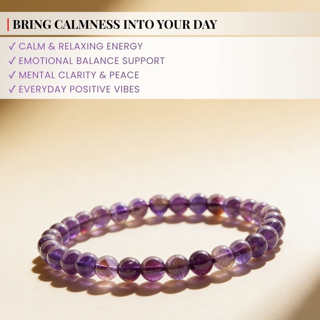 Amethyst Bracelet - plusvalueindia